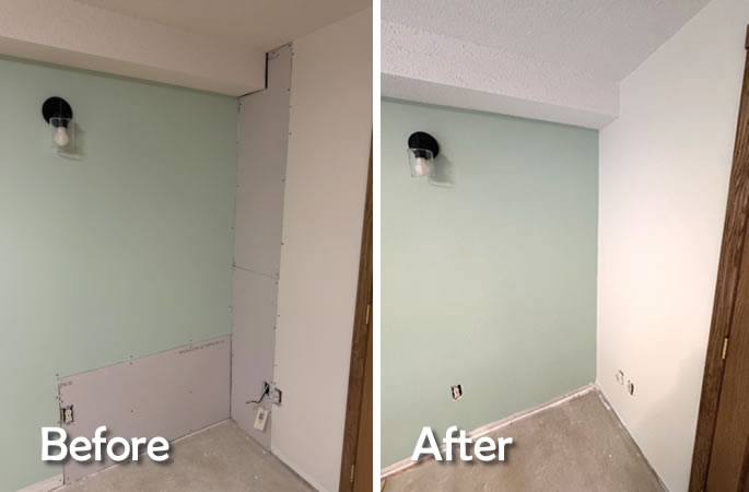 Drywall and Painting by Ott's Quality Painting.