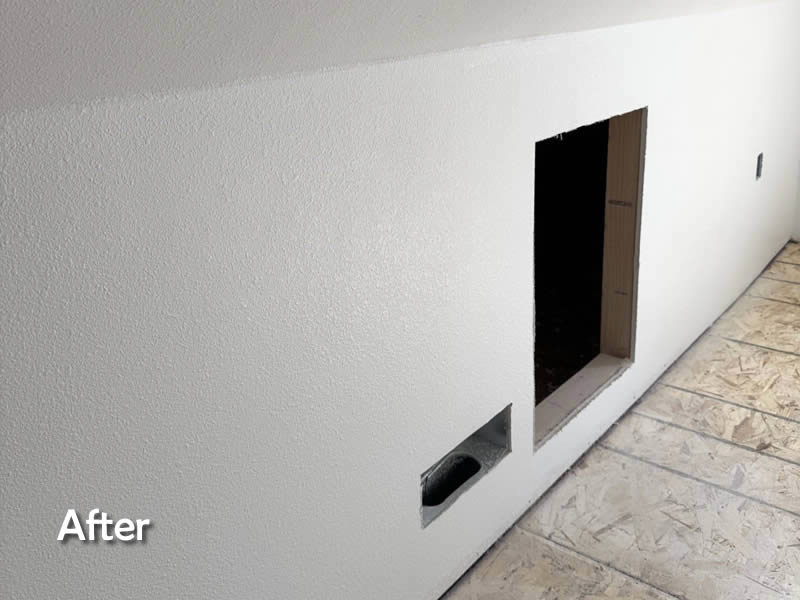 Drywall and Painting Project by Ott's Quality Painting.