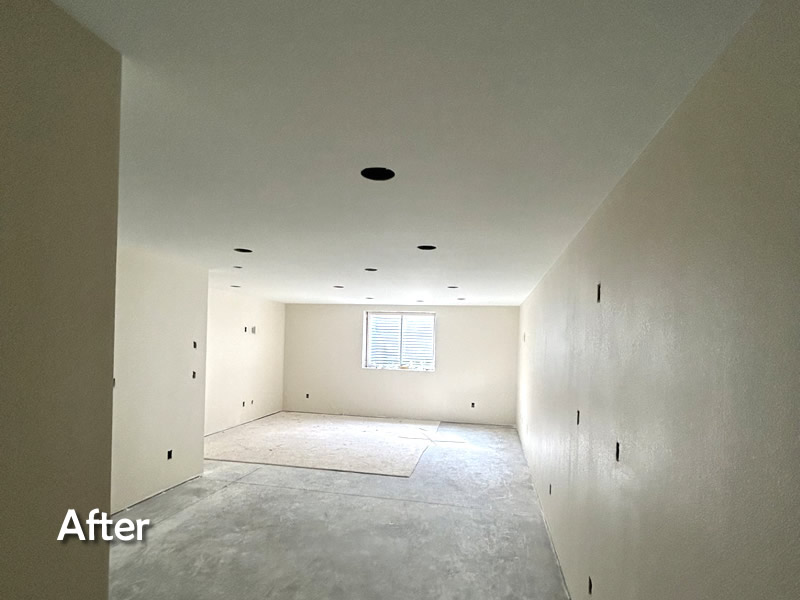 Drywall and Painting Project by Ott's Quality Painting.