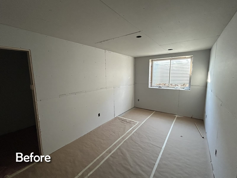 Drywall and Painting Project by Ott's Quality Painting.