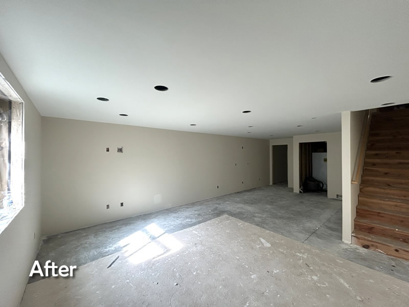 Drywall and Painting Project by Ott's Quality Painting.