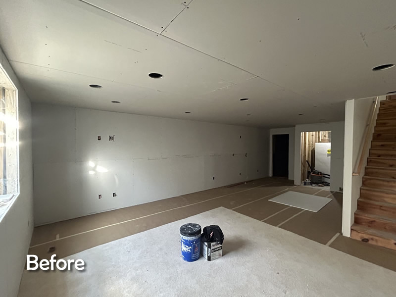 Drywall and Painting Project by Ott's Quality Painting.