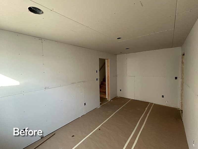 Drywall and Painting Project by Ott's Quality Painting.